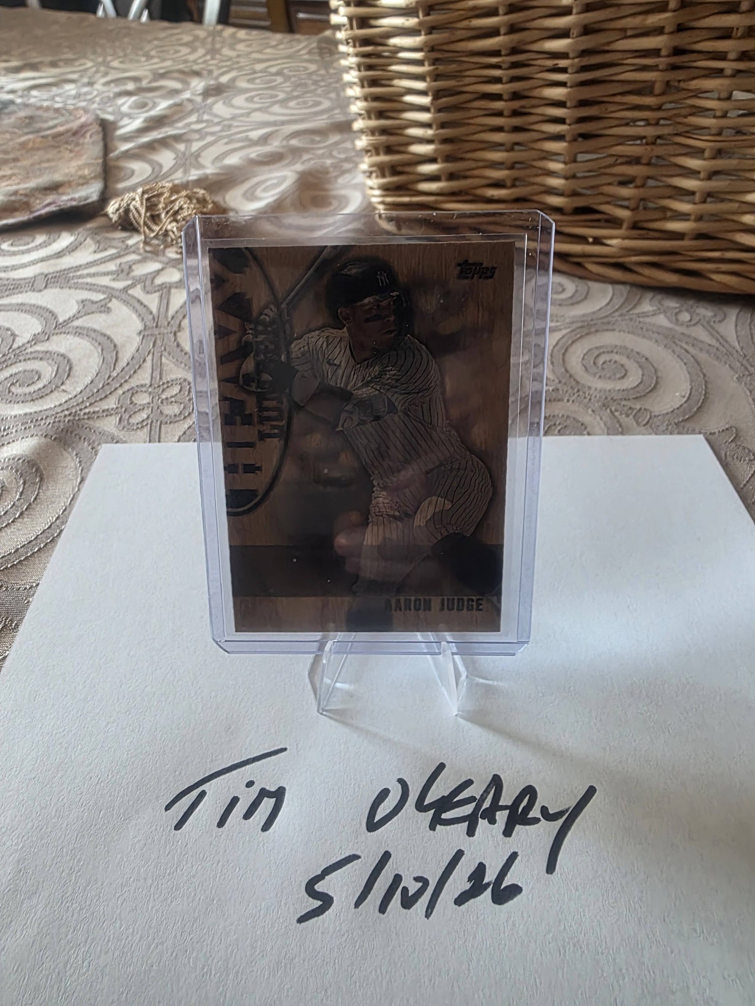 2024 Topps Aaron Judge Heavy Lumber HL-3 baseball card for sale