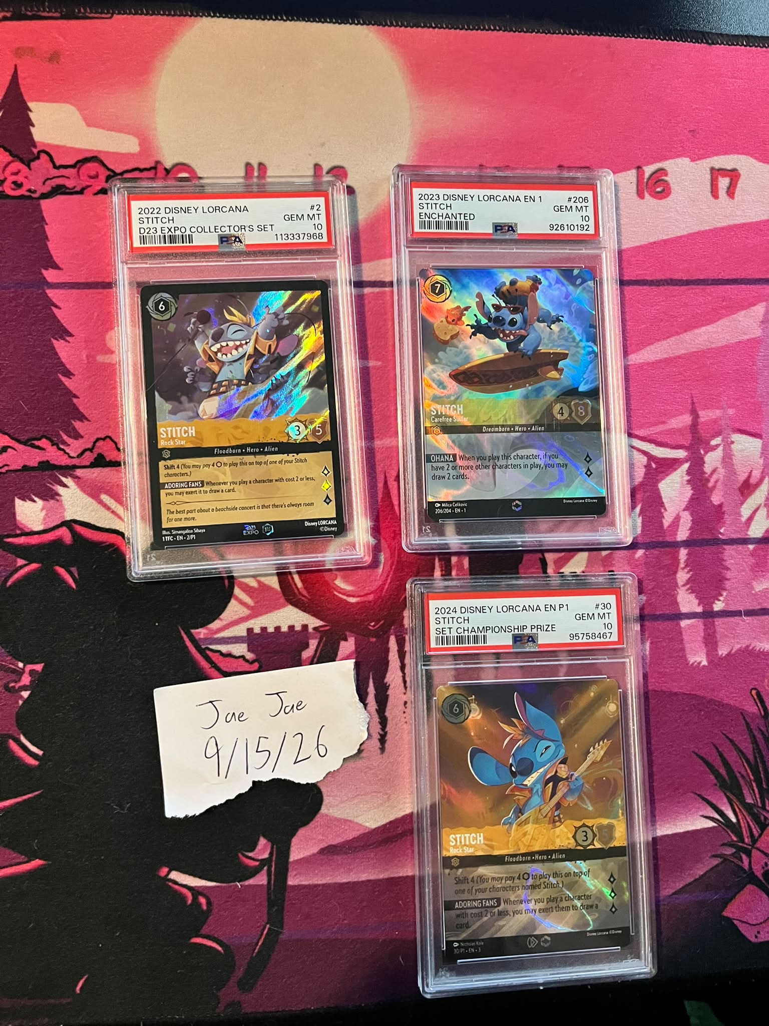 PSA 10 Enchanted Surfer Stitch Signed RARE