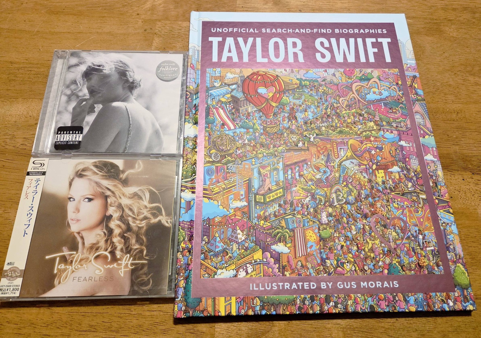 Taylor Swift fan adds new items to collection