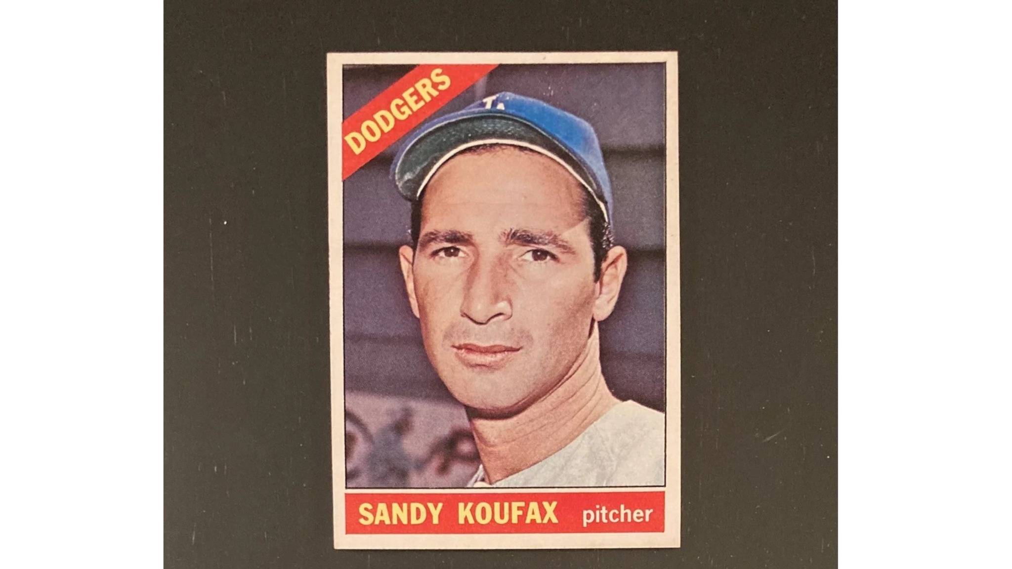 1966 Topps Sandy Koufax! 10 is a pop 0! DODGERS DODGERS SANDY 