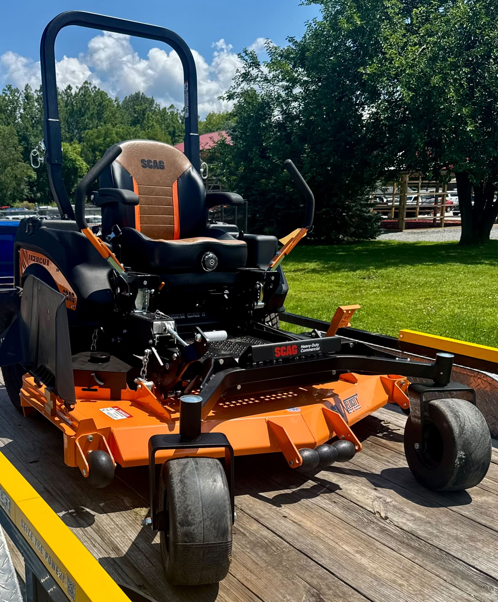 New Scag mower addition to our fleet | Sussex County, NJ