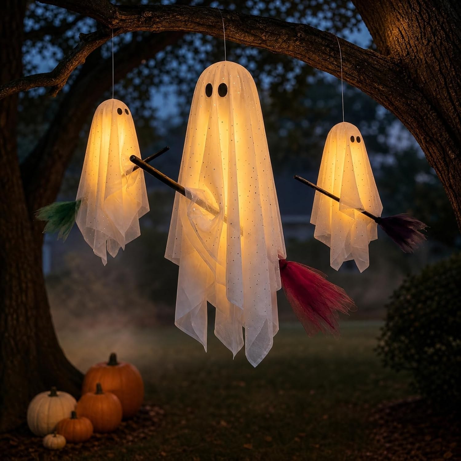 $26.59 for Light-Up Indoor Ghost Decorations, 2 Pack Use Sales