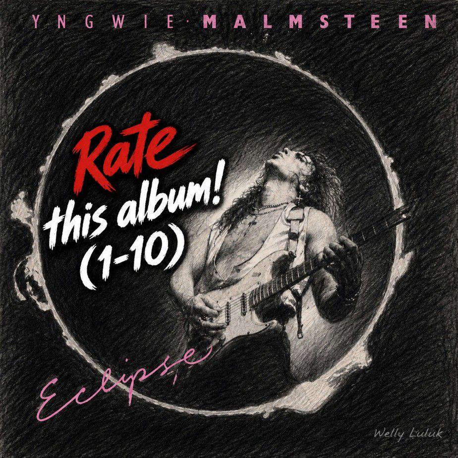 【希少・廃盤】Yngwie Malmsteen バンドスコア「Eclipse」 Yngwie Malmsteen's Eclipse album review and rating