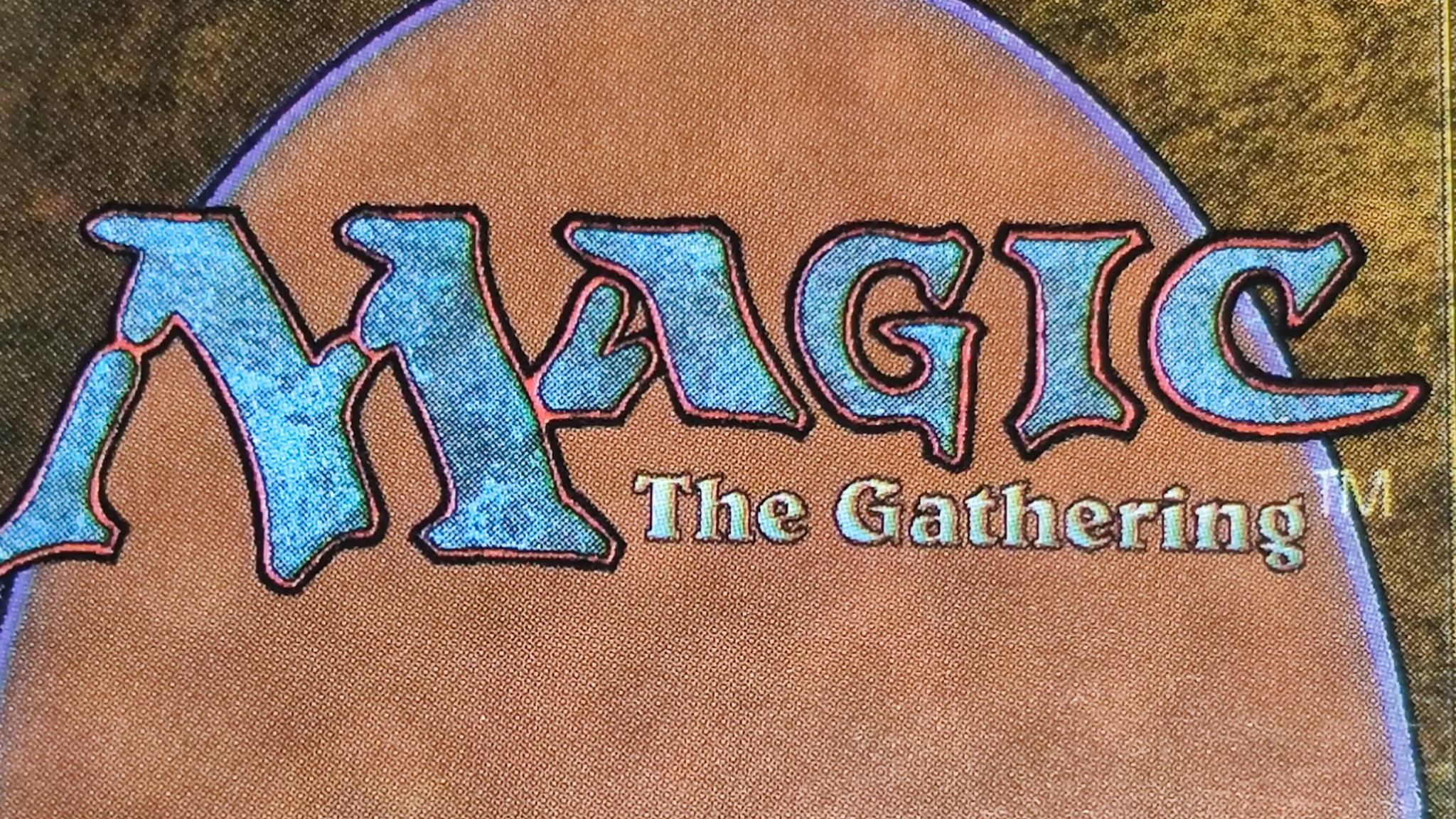 mtg card back pen stroke Scattering [Lorwyn] 100) Foil Stingcaster Mage' Card illustration for