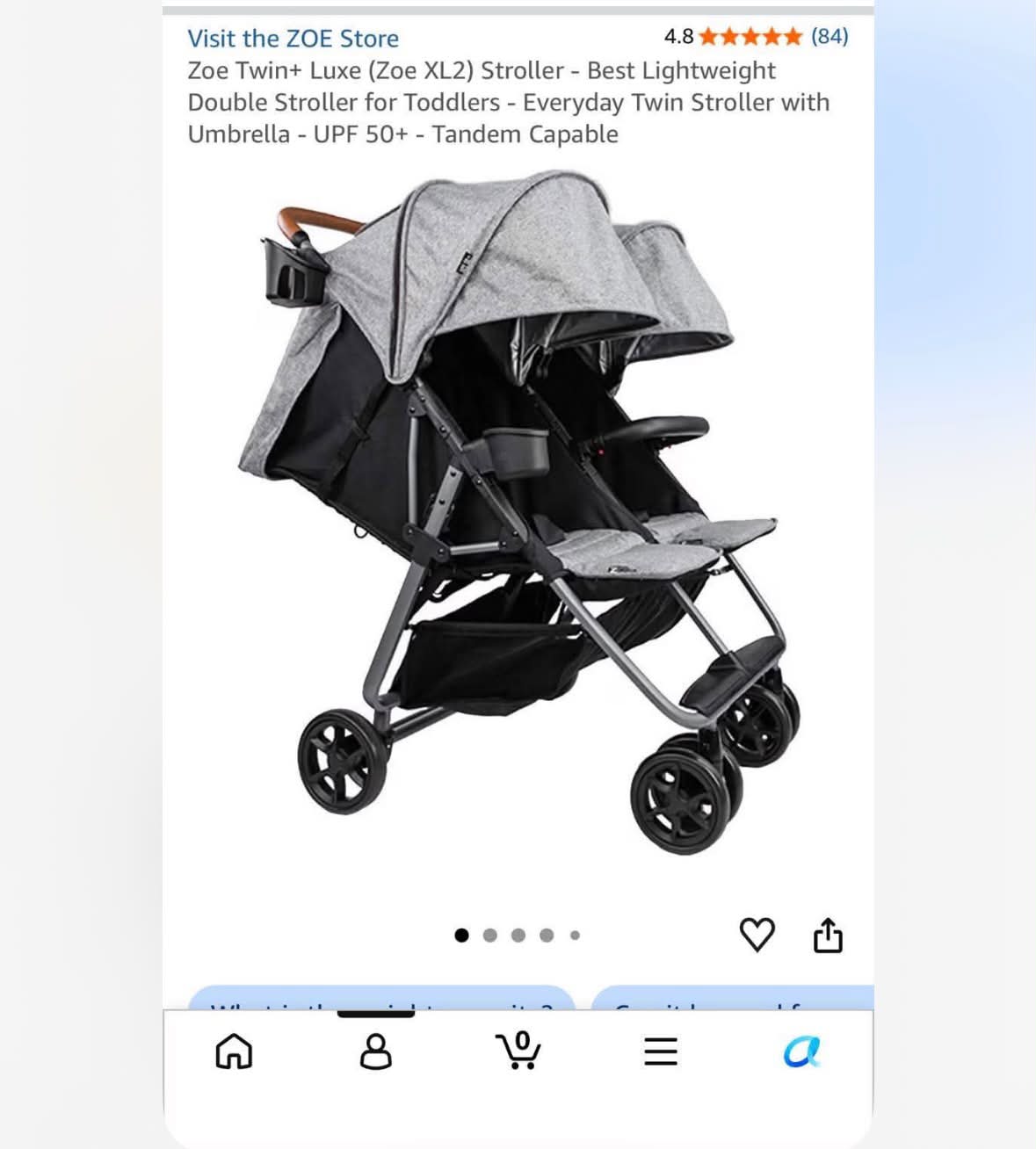 dual dog stroller Giantex Double 6-12m The shock Model:SLXXT151HGA Best Strollers of 2026: