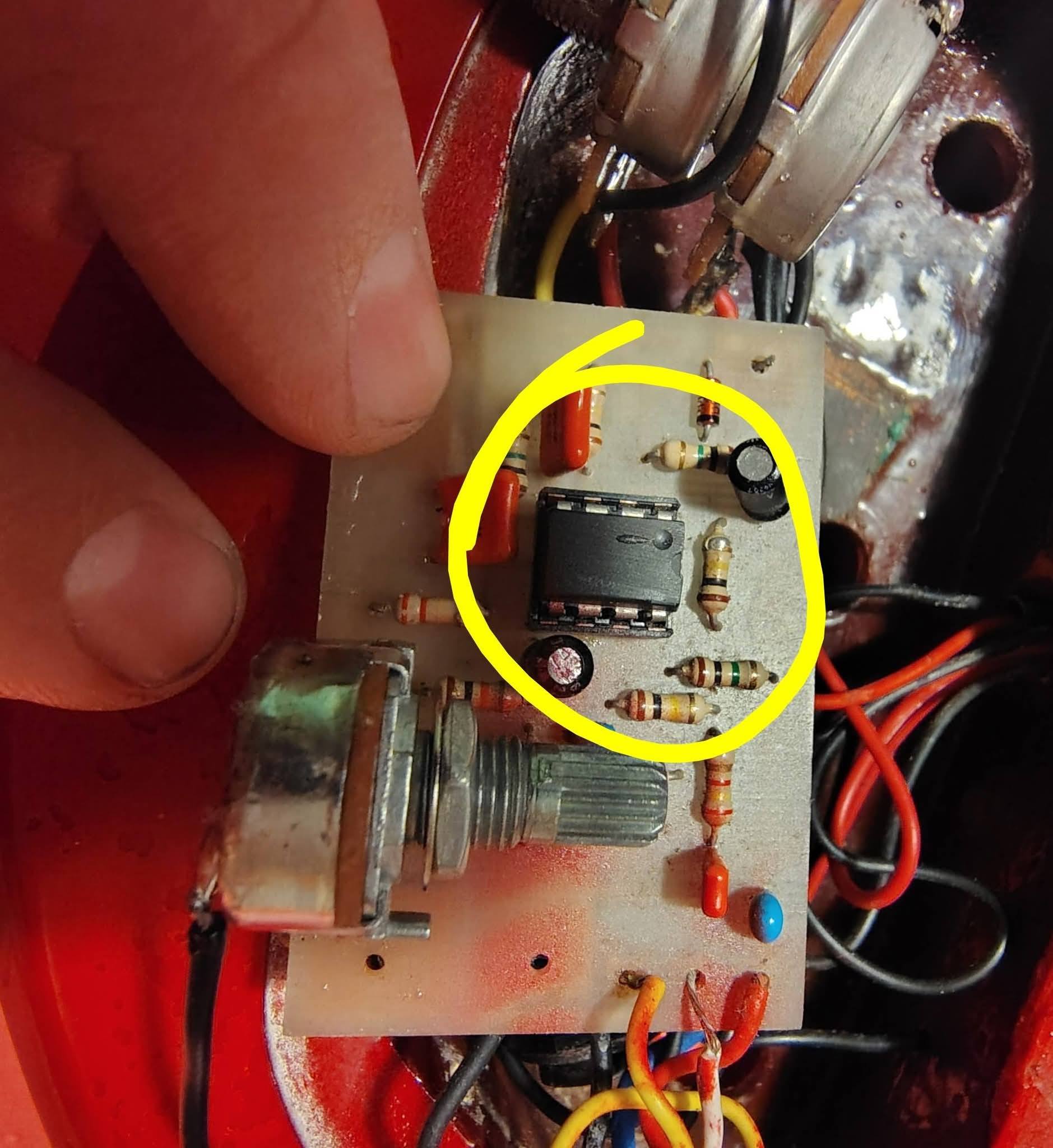 Identify chip on Washburn Status S1000