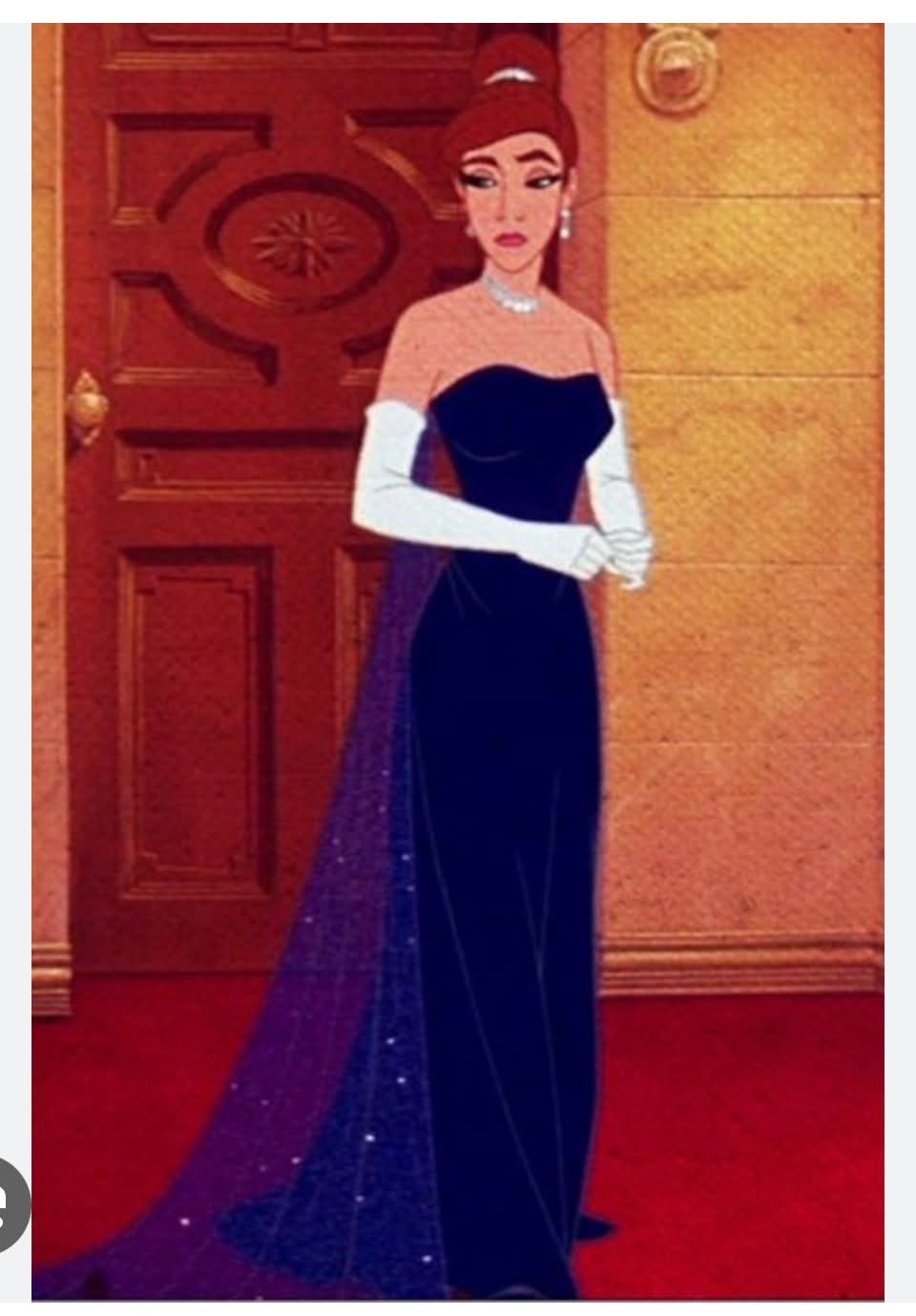 anastasia blue dress cartoon What are some good resources for Anastasia's opera wig? Wholesale Girls Light Wash FAIRENEWTAG Color:LAVENDER