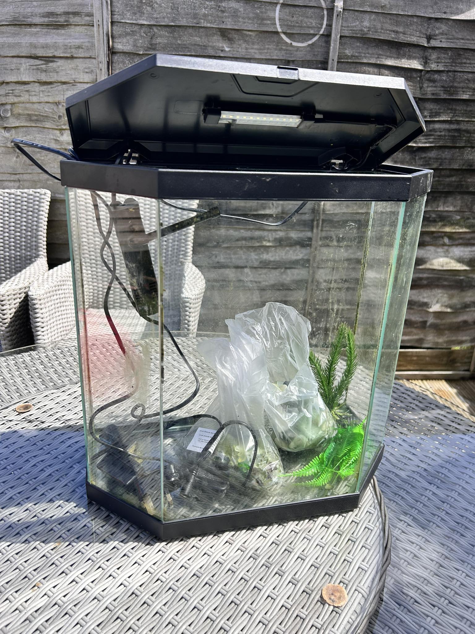 fish tanks accessories stockport Keelian 40-50 Gallon Tank Stand With Power Outlets for Aquarium Stand Small fish tank of anyone