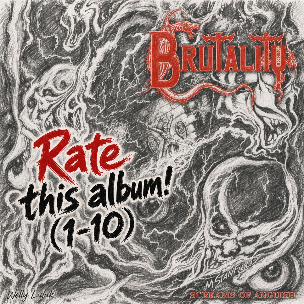 Brutality / Screams Of Anguish【輸入盤】 Brutality's Screams of Anguish, a classic death metal album