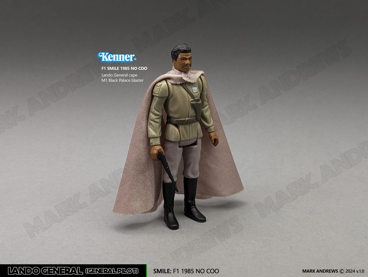 オールドケナー STAR WARS Lando Smile HK 完品 オールドケナー STAR