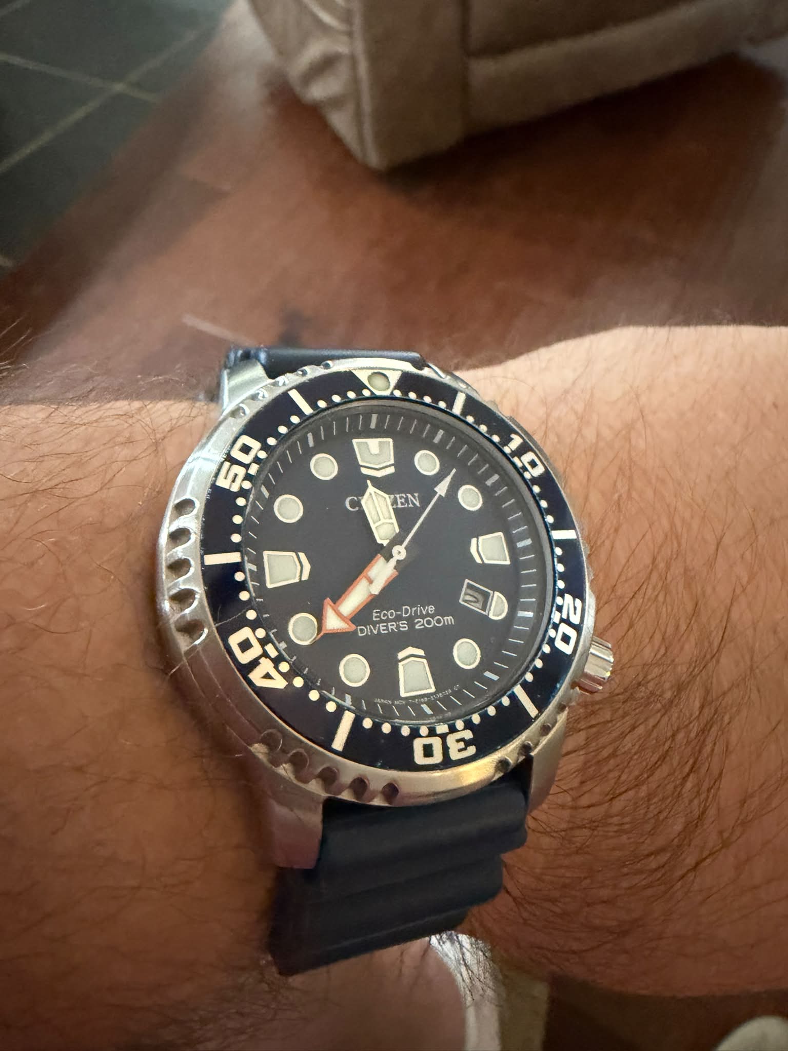 Citizen Eco-Drive DIVER'S 200m watch band recommendations?