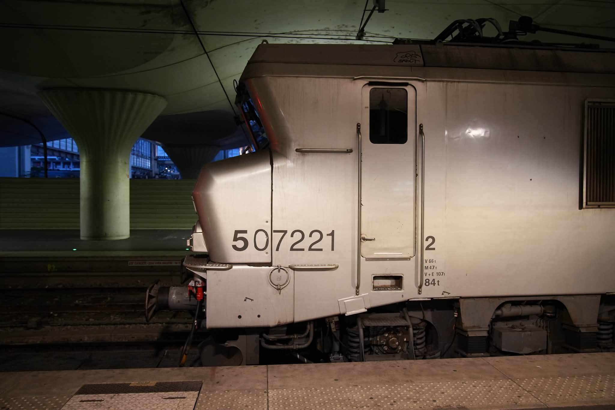 Japanese Electric Locomotive Model 221 in Person