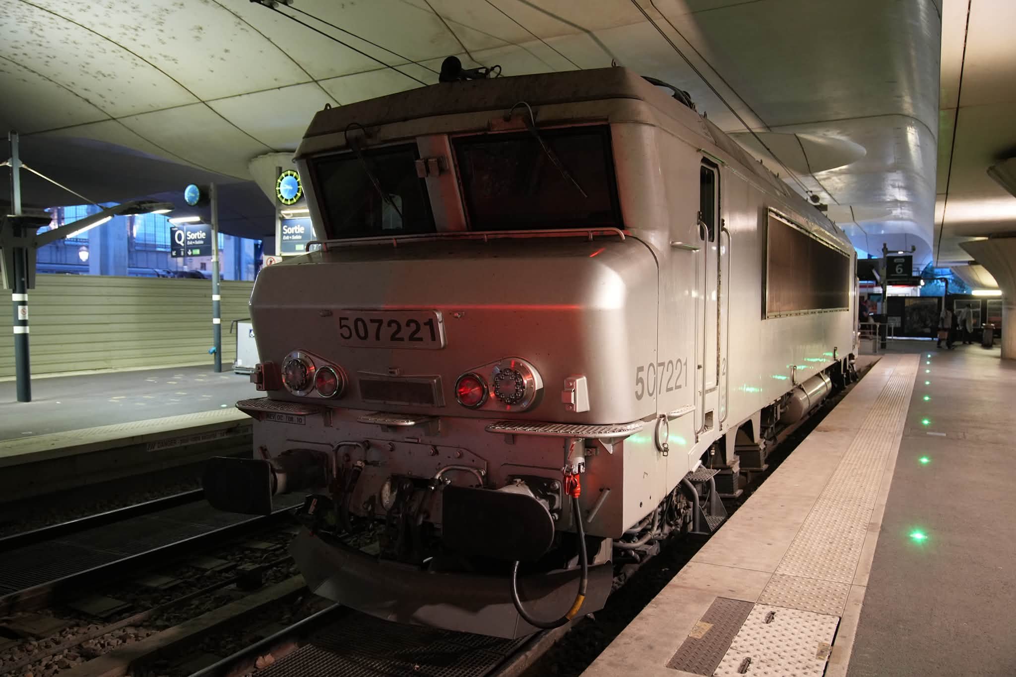Japanese Electric Locomotive Model 221 in Person