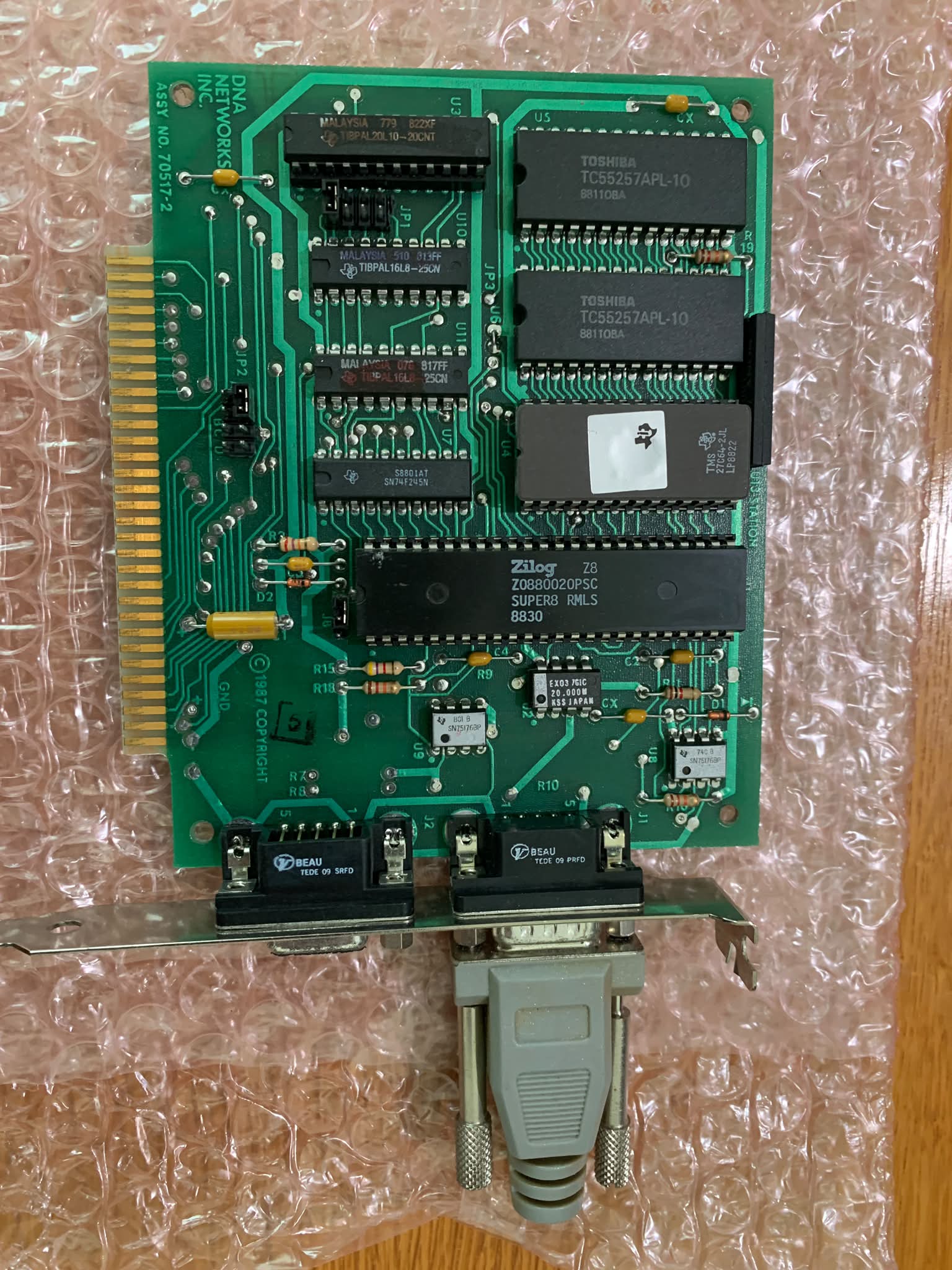 Memories of the 3Com 3C509B Network Card