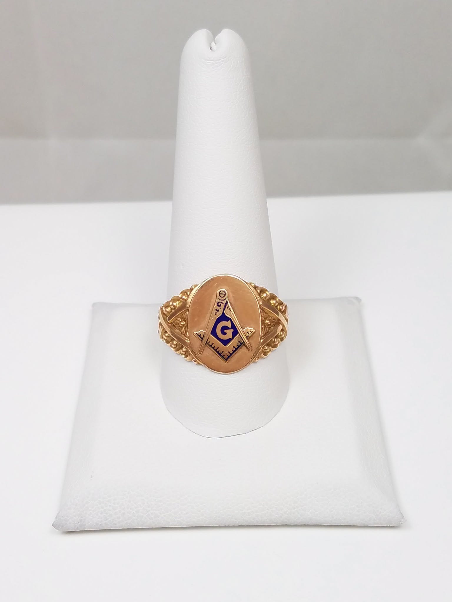 Vintage 10k gold Freemasons ring for sale