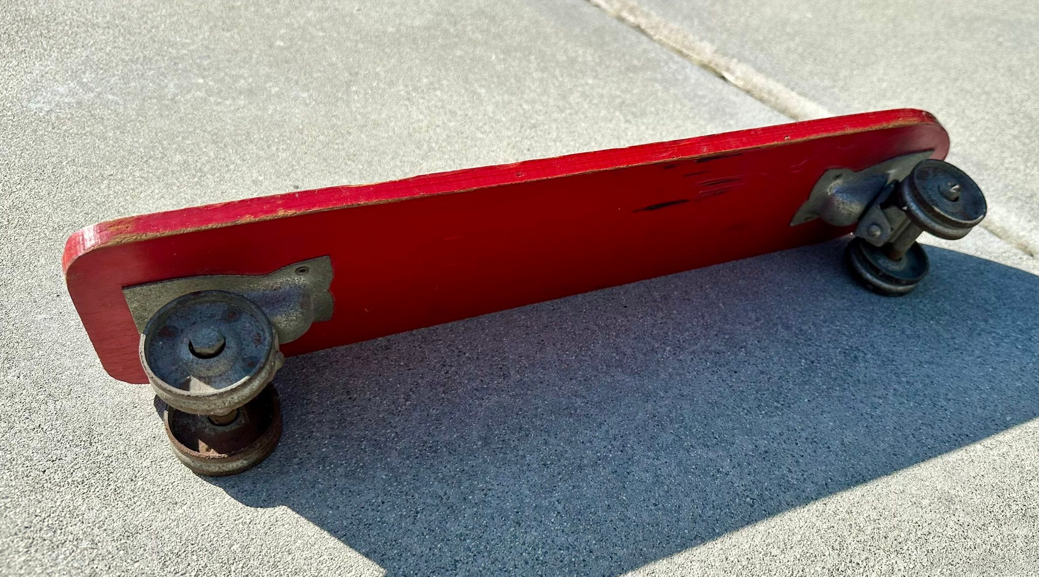 60's Roller Derby #10 skate board in good shape—$70 + ship from