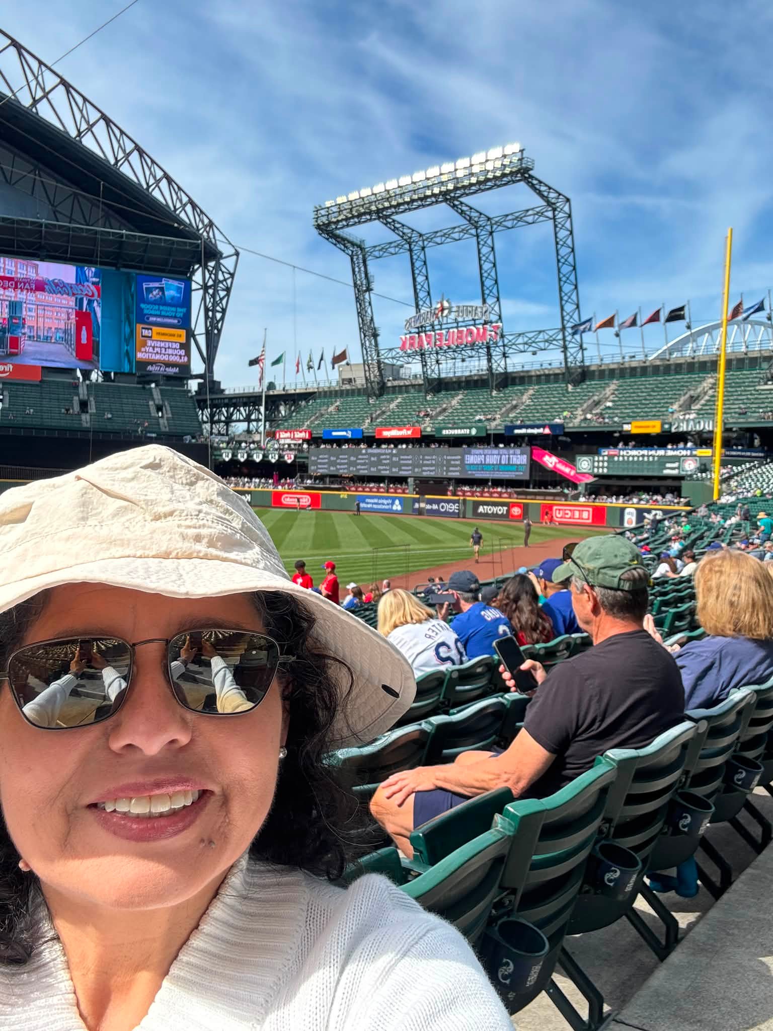 Finished MLB Ballpark Chase at T-Mobile Park with Rangers