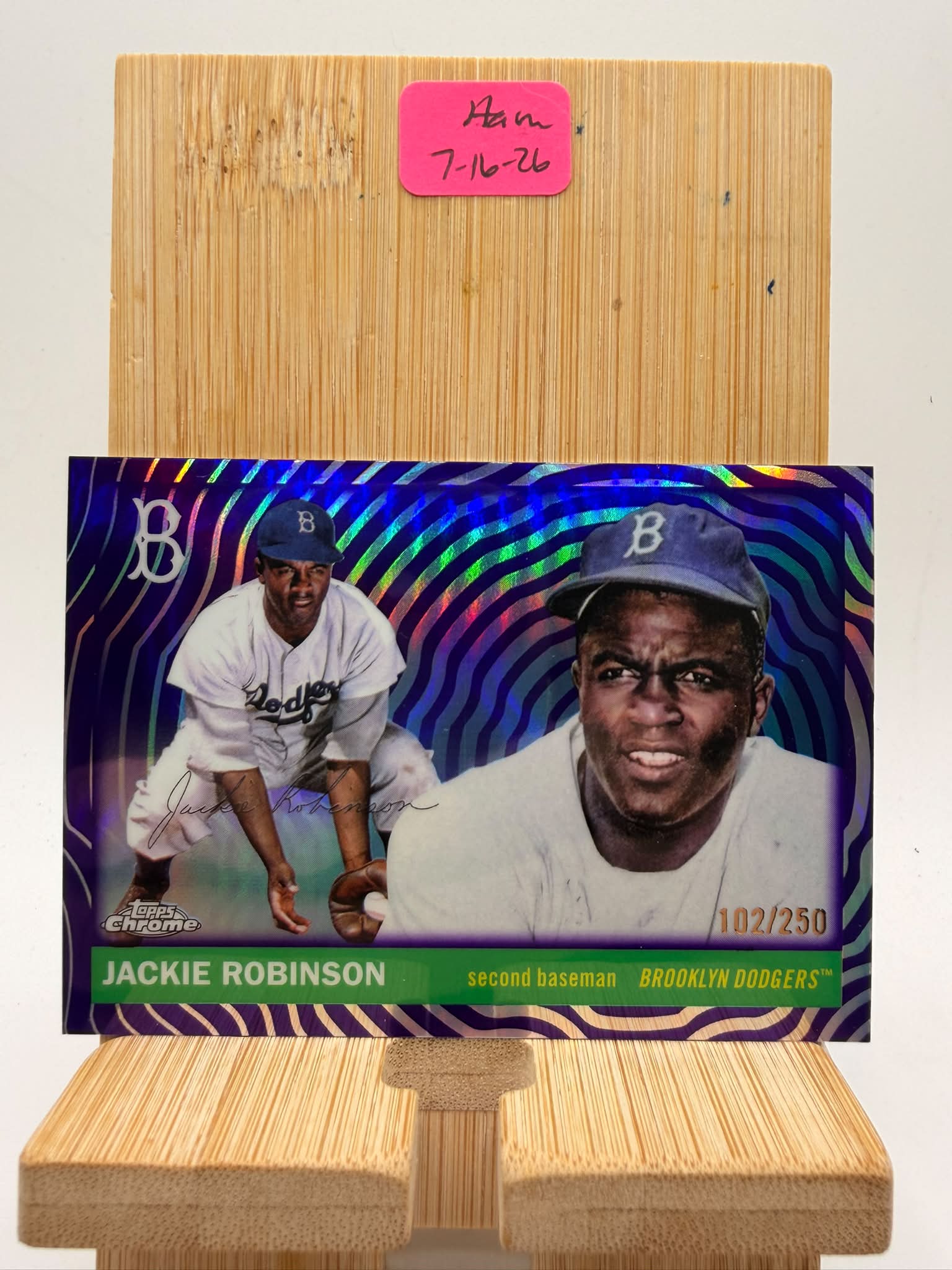 This Jackie Robinson card just hit $1,020,000 (including buyer's