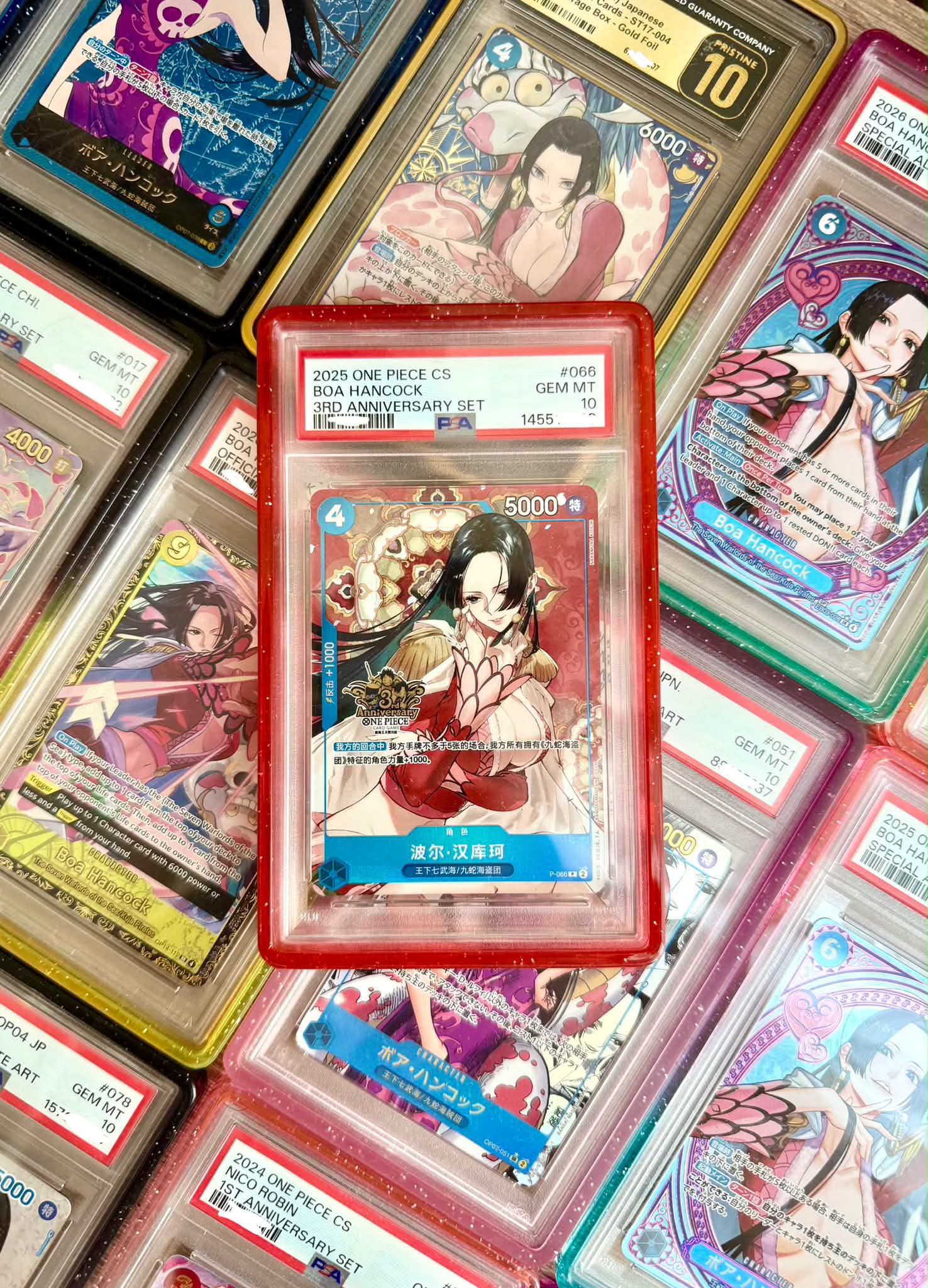 WTS SANS - Boa Hancock 3rd Chinese Anniversary Set PSA 10