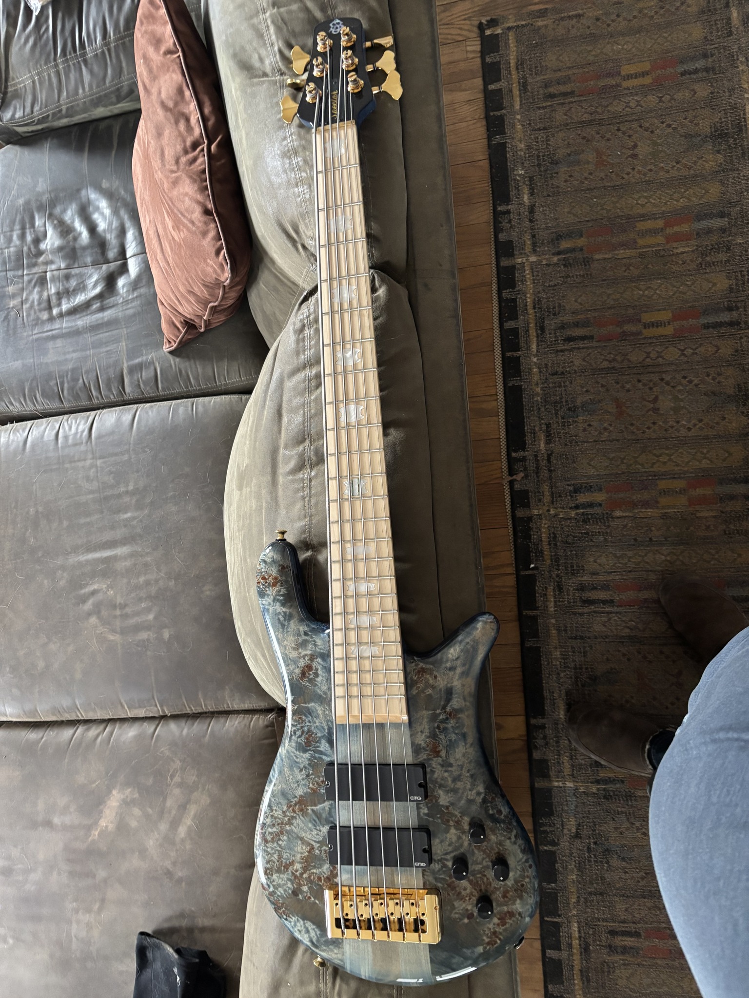 Spector Rex 4 bass guitar setup and modification