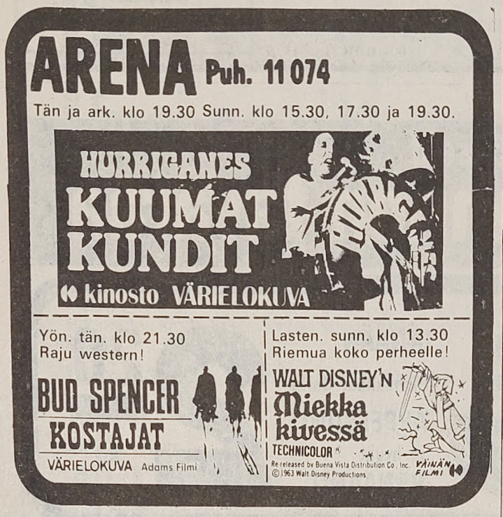 Hyvinkää! | Kaksi ensimmäistä näistä kolmesta Hurriganes tapahtumasta ...