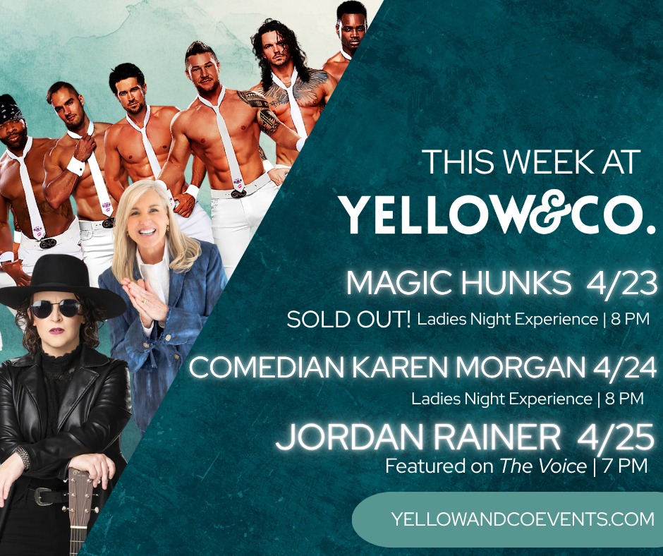 This weekend at Yellow & Co.!