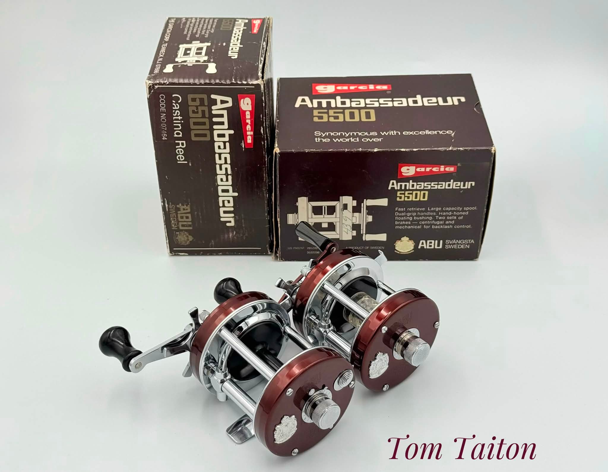 ABU Garcia Ambassadeur 6500CL BIG GAME Collection. Foot number