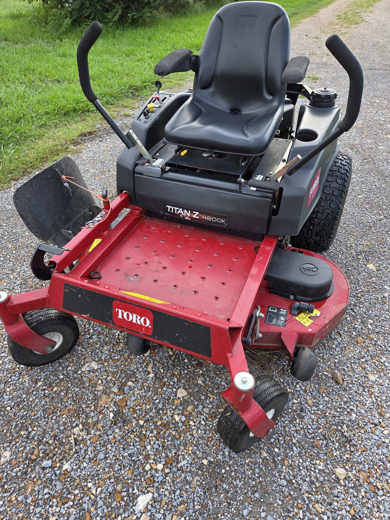 What's a fair price for a used 2008/9 Toro Titan Z 4800 mower in
