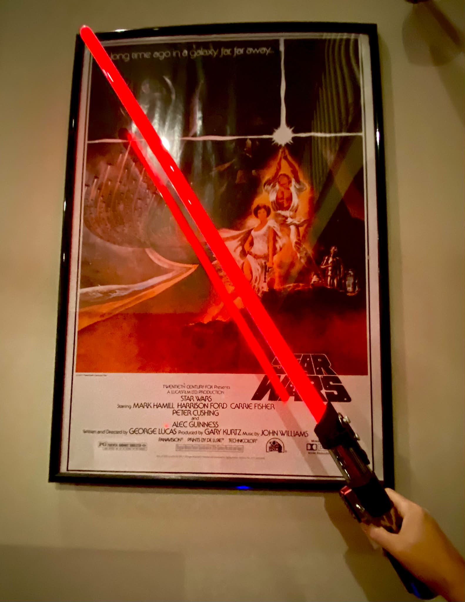 Vintage 2005 Master Replicas Darth Vader Force FX lightsaber for sale