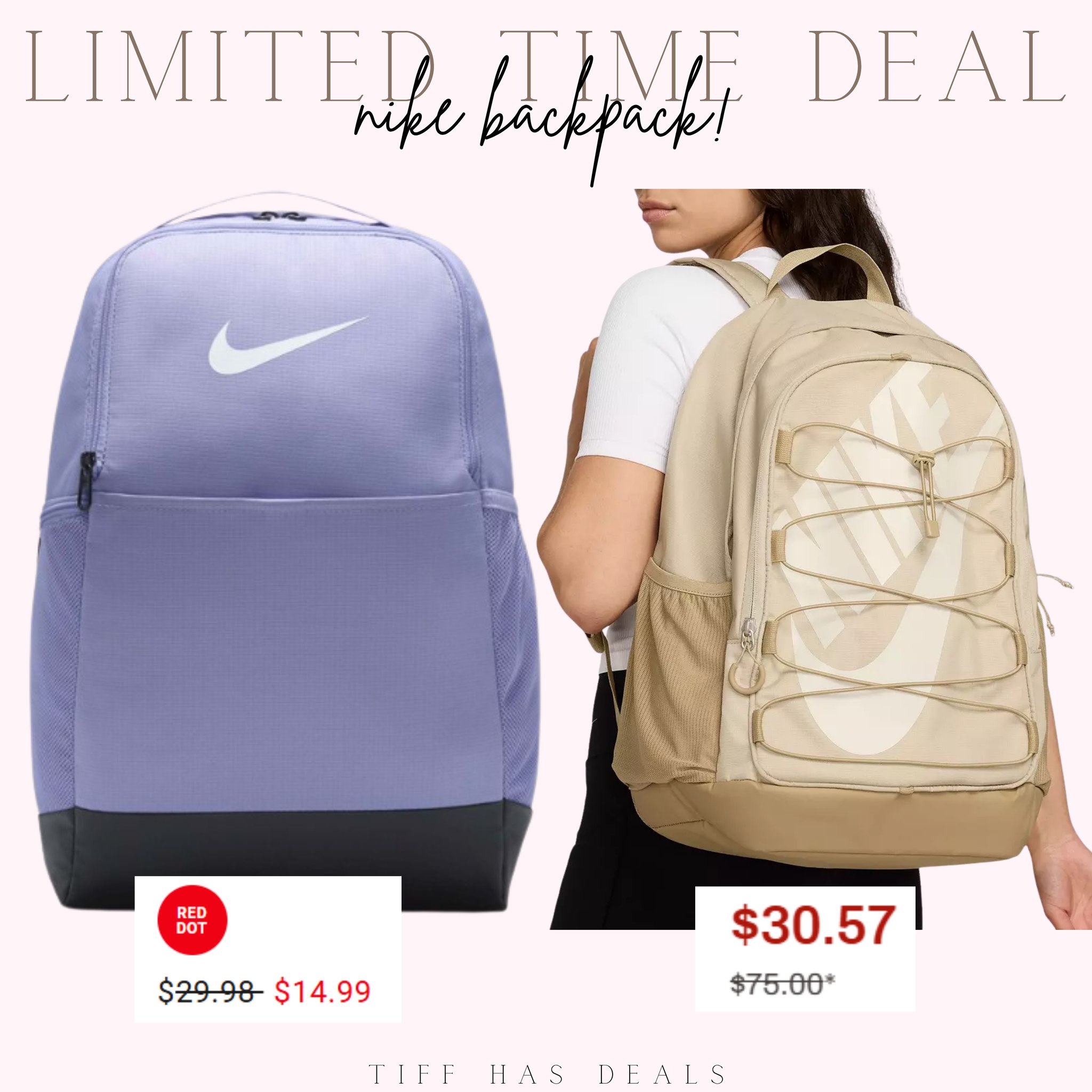 N I K E Hayward Backpack with the biggest drop I've seen on Amazon!🔗⬇️