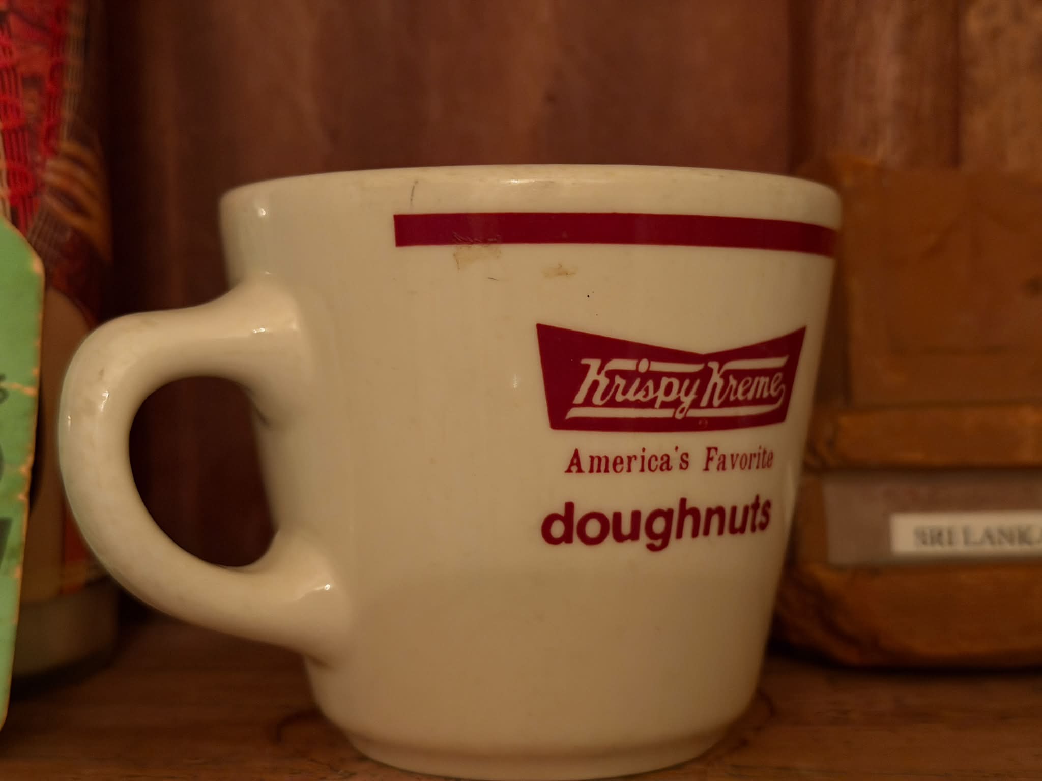Vintage Krispy Kreme Pensacola cup from the 1980s
