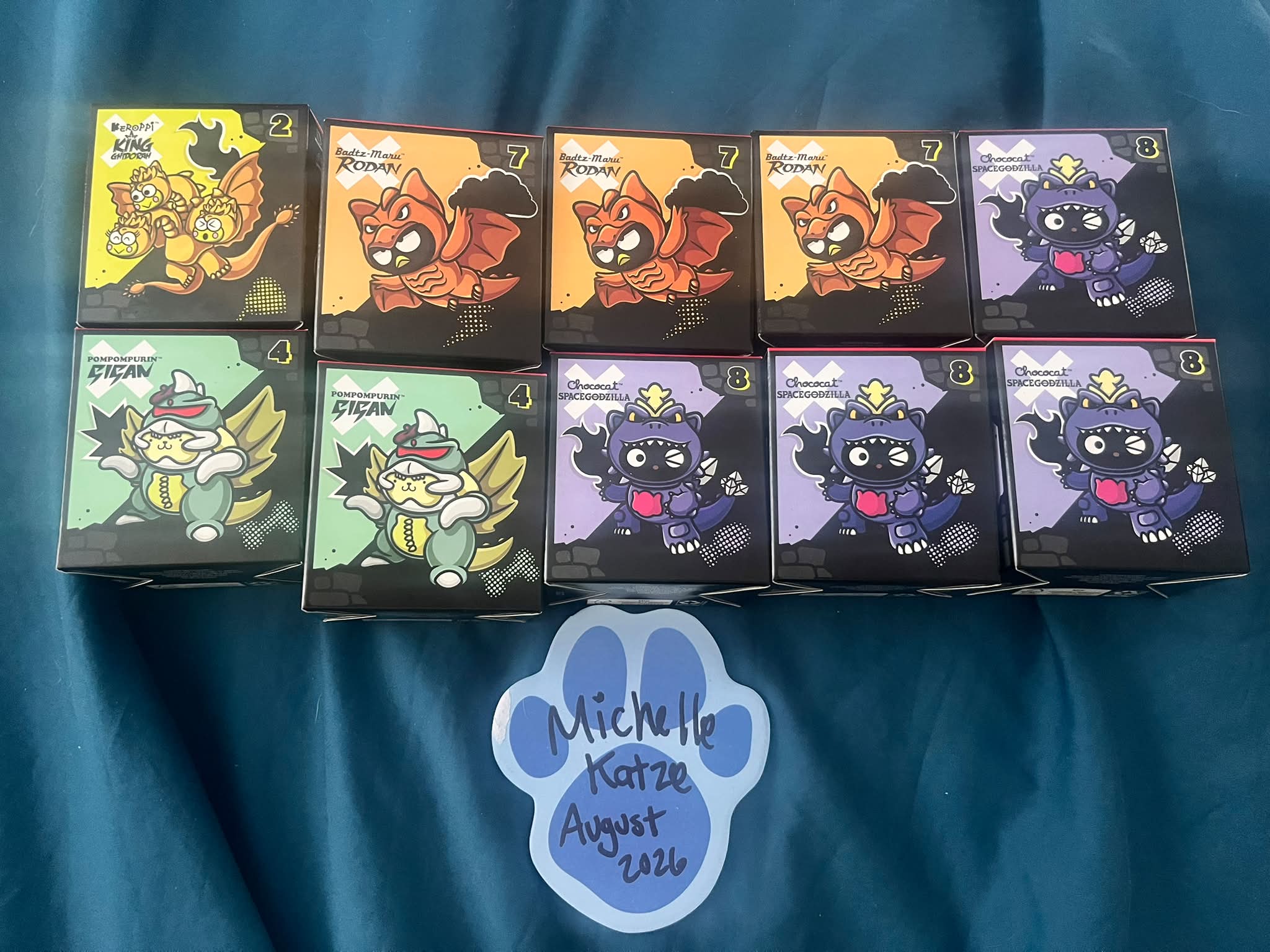 Trading Chococat X Spacegodzilla Happy Meal Toys for Keroppi