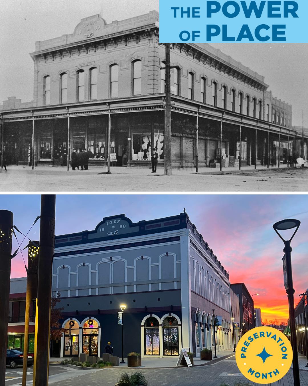 Viva - Harnessing the Power of Place! Built in 1888, the IOOF Hall once ...
