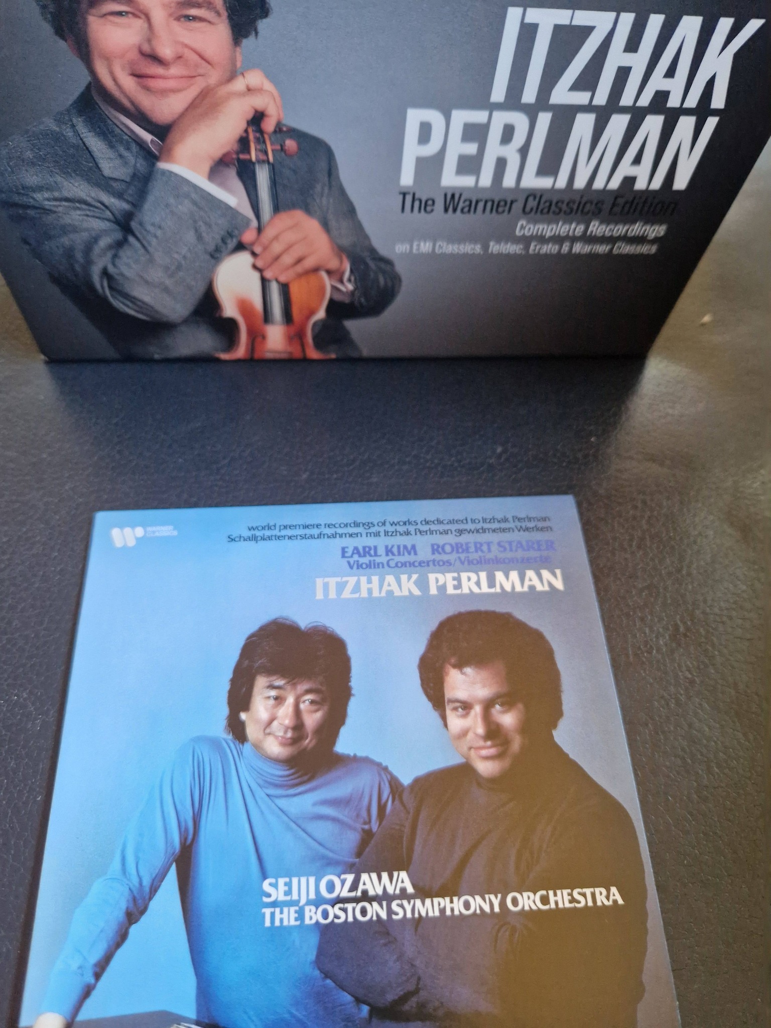 Itzhak Perlman's Complete Works Box Set from Warner Classics is