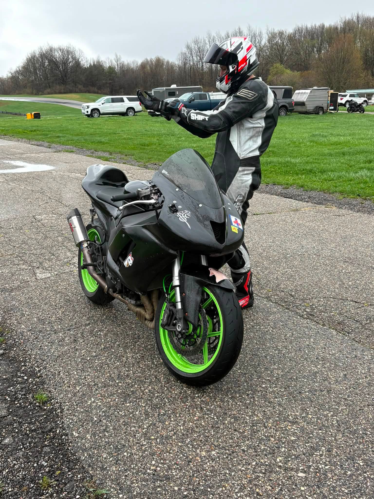 Kawasaki ZX6R parts for sale with rebuilt title