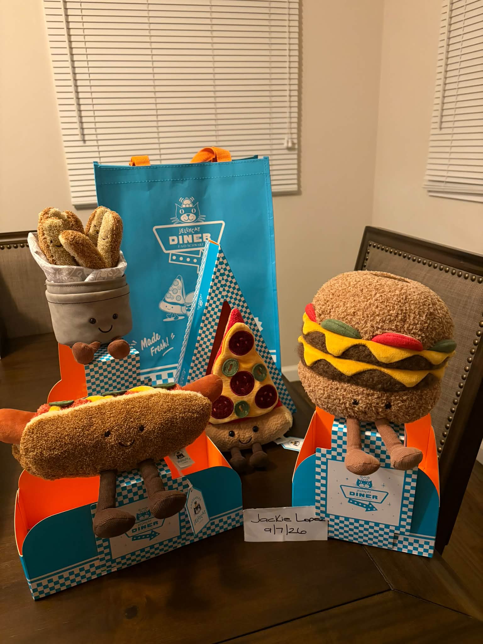 Jellycat FAO Schwarz Diner Exclusives for Sale - NYC