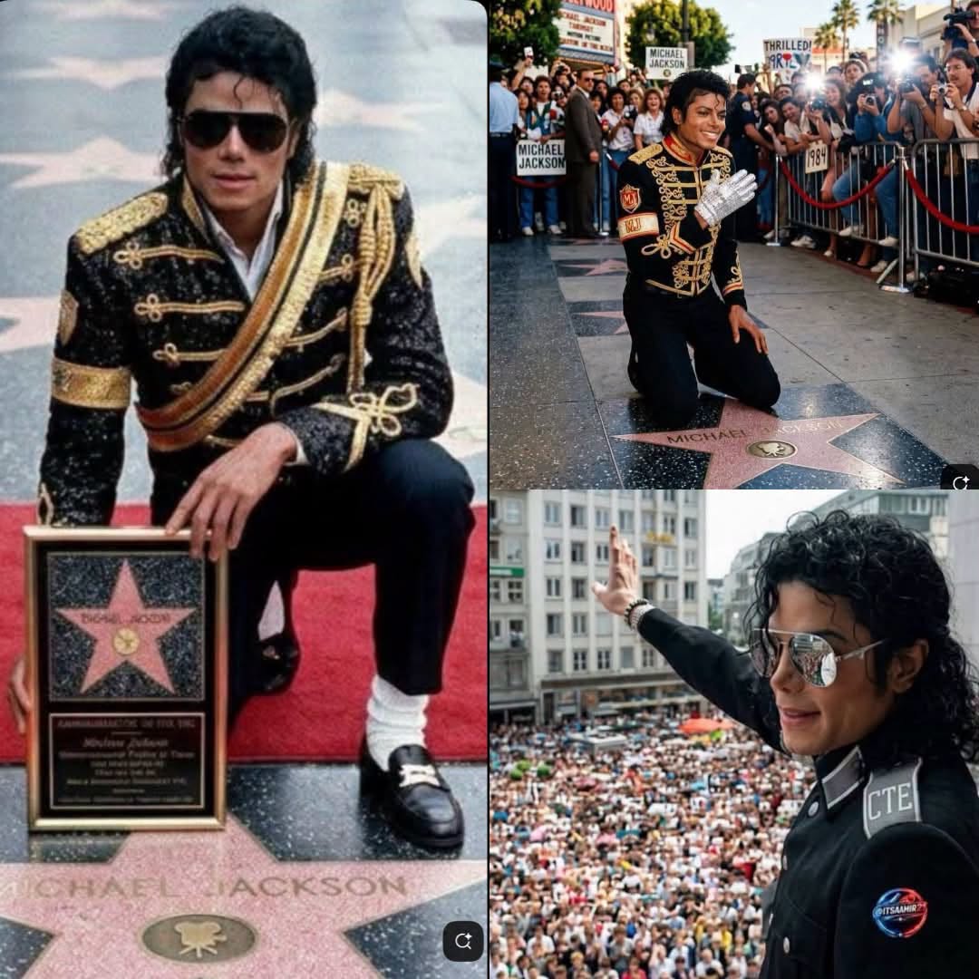 This is how Michael Jackson's star on the Hollywood Walk of Fame