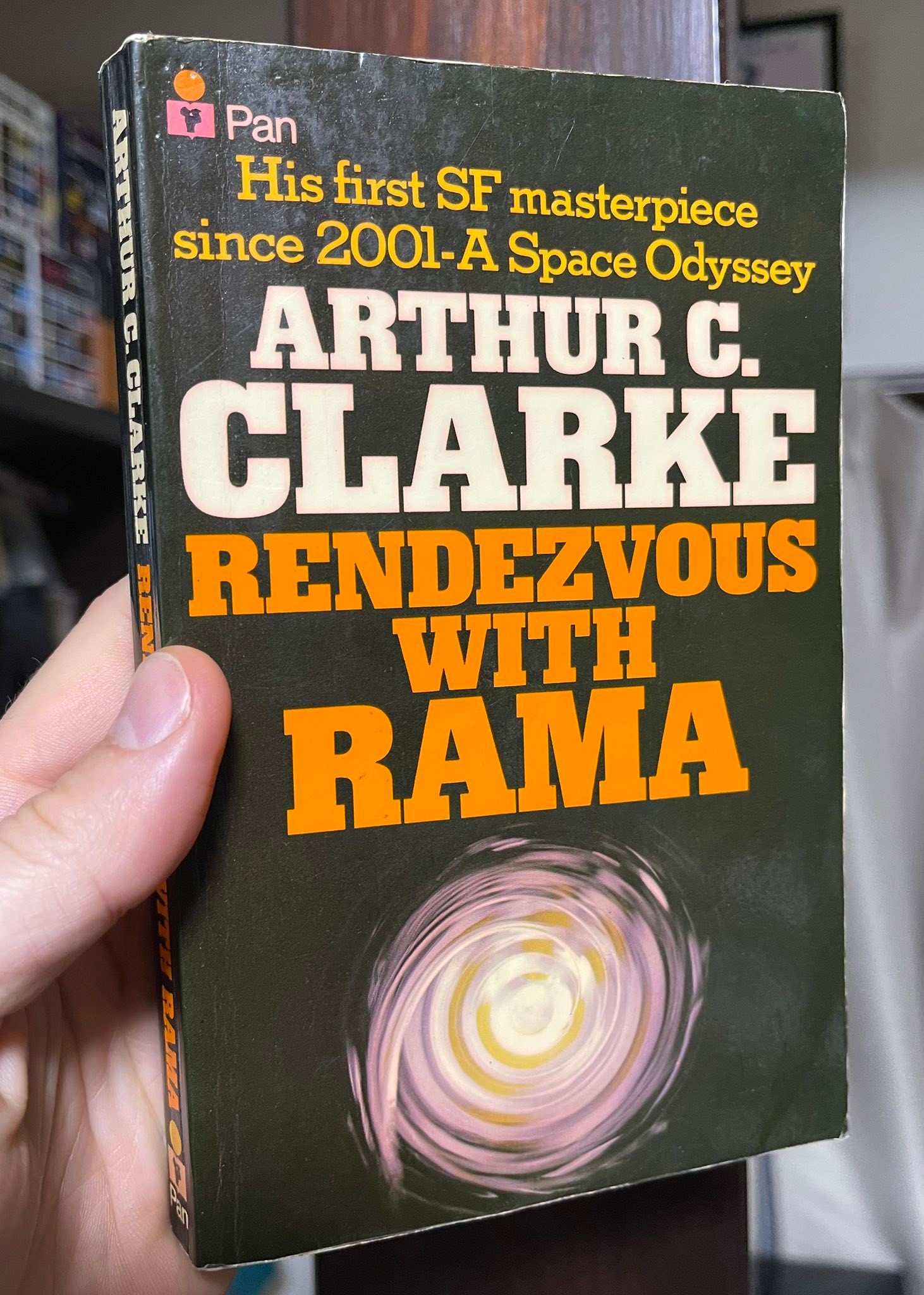 Reading Rendezvous with Rama by Arthur C. Clarke