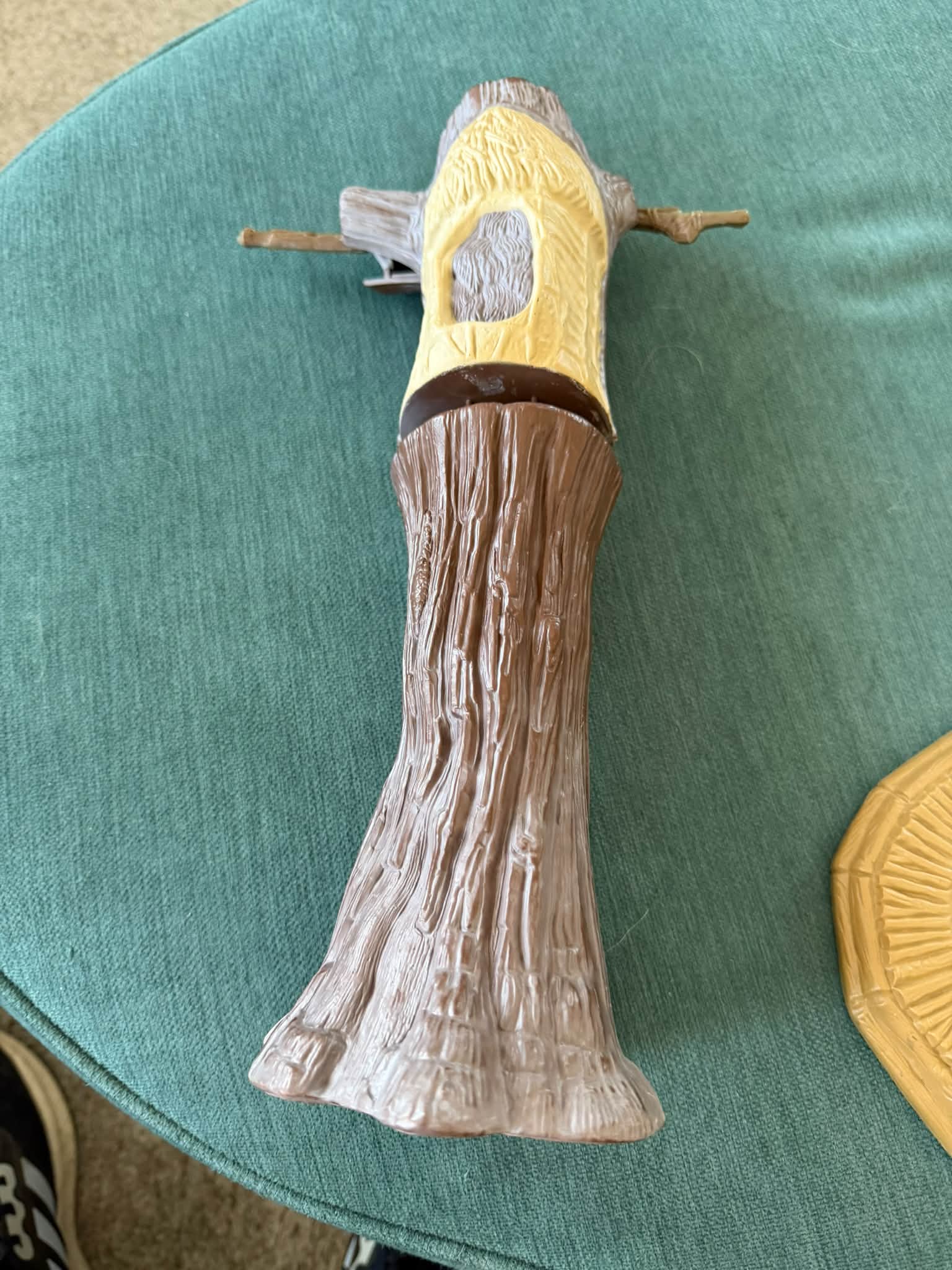 What to do with a warped and melted old tree in an Ewok village?