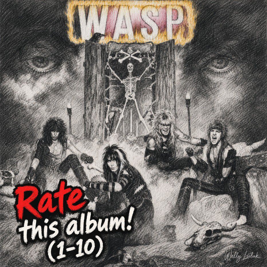 W.A.S.P. 🔥 W.A.S.P. — Debut Studio Album 💿 Released on August 17