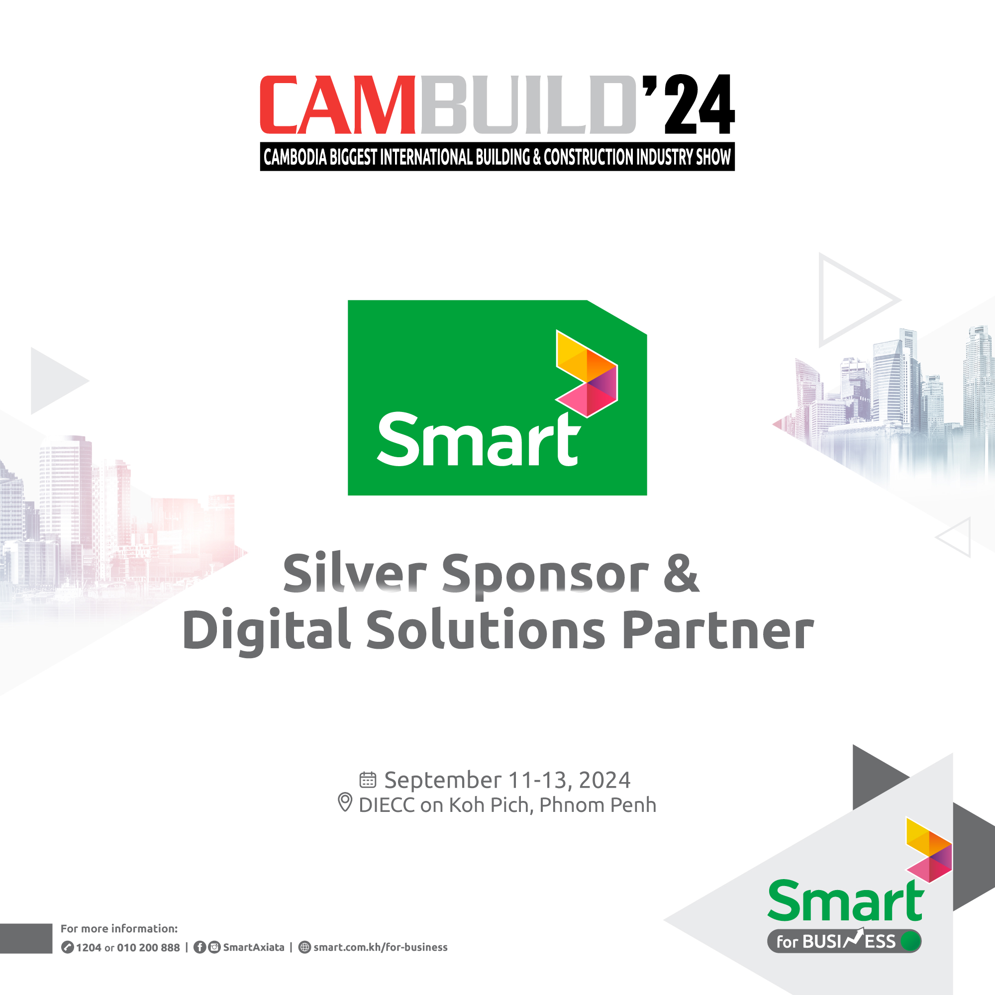 Smart - 🚀📣 Smart Axiata មានកិត្តិយសធ្វើជា Silver Sponsor ...