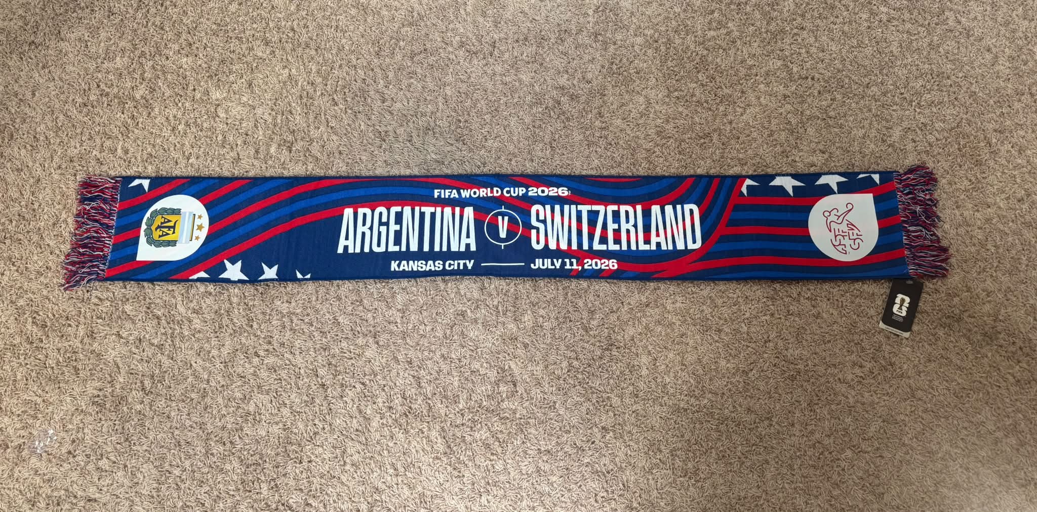 Trading world cup match scarves | Kansas City, MO