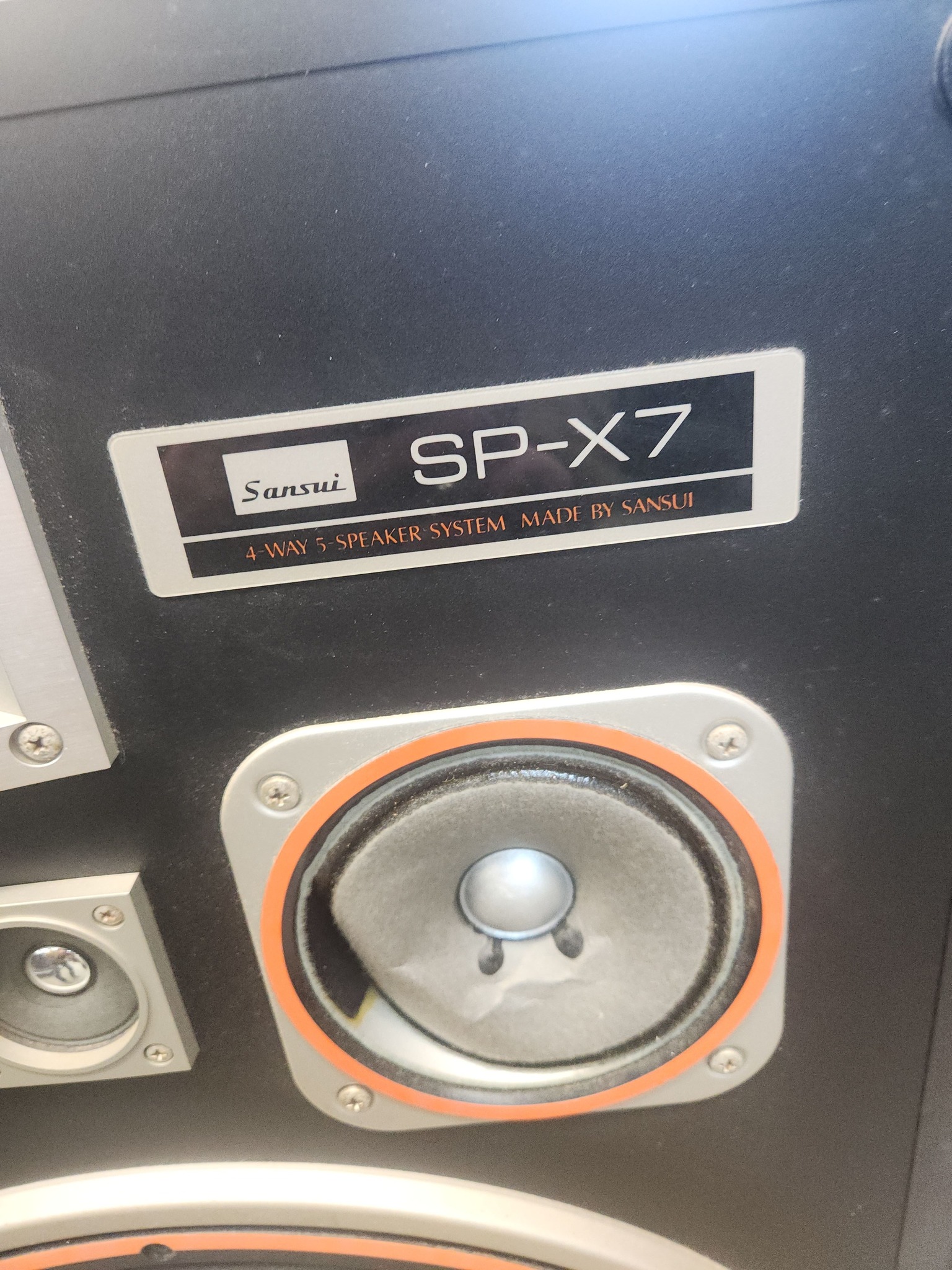 Are Sansui SP-X7 speaker midranges worth repairing?