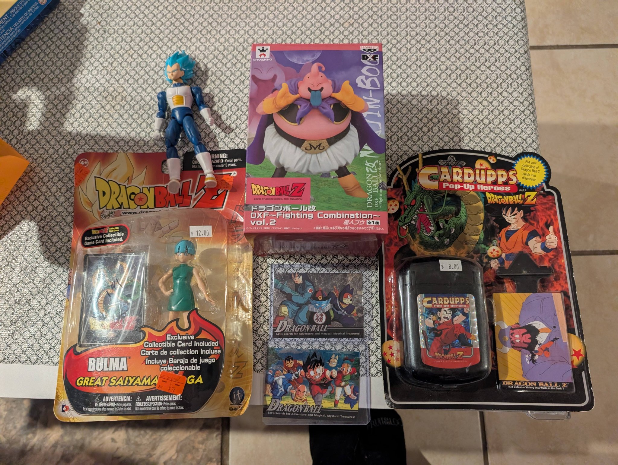 Rare Dragon Ball collectibles found at local toy convention