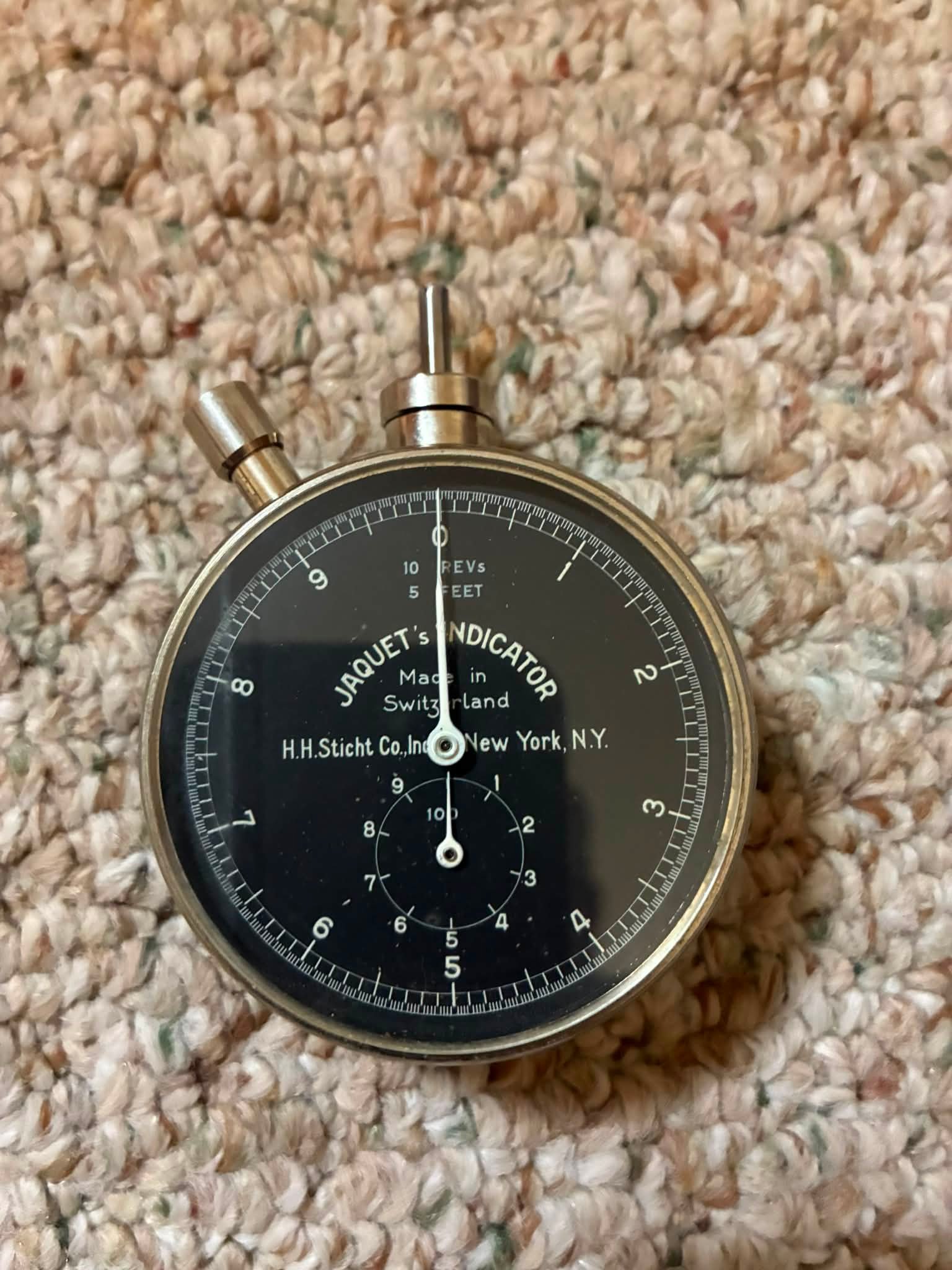 What is the value of a Jaeger portable tachometer Disk Speed