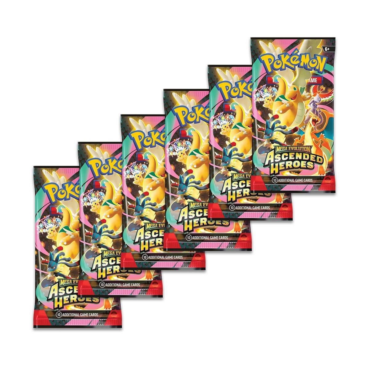 11) Ascended Heroes Deluxe Pin collection - $45 (20) First partner