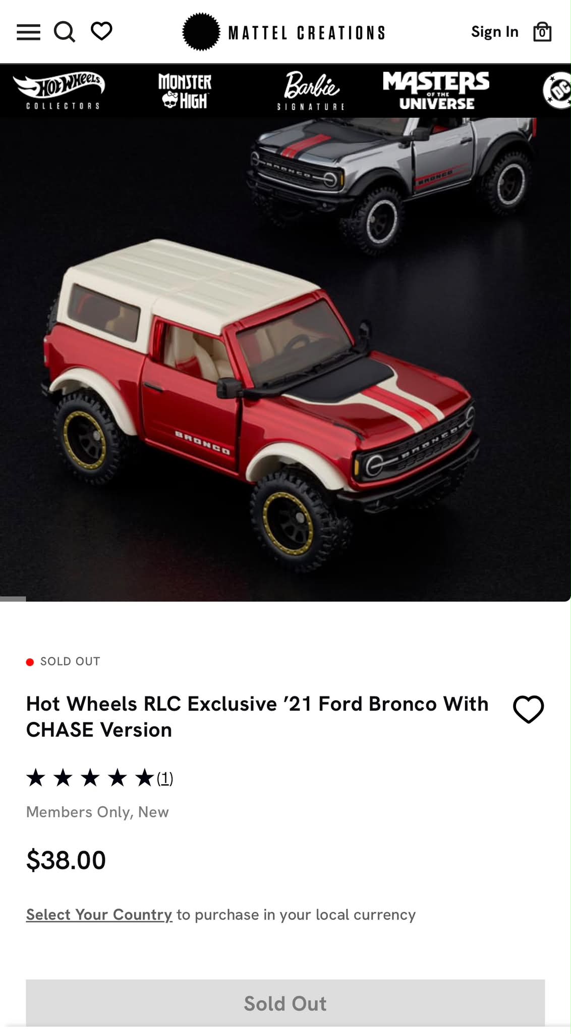 Coming in August from Hot Wheels Red Line Club us the '21 Ford