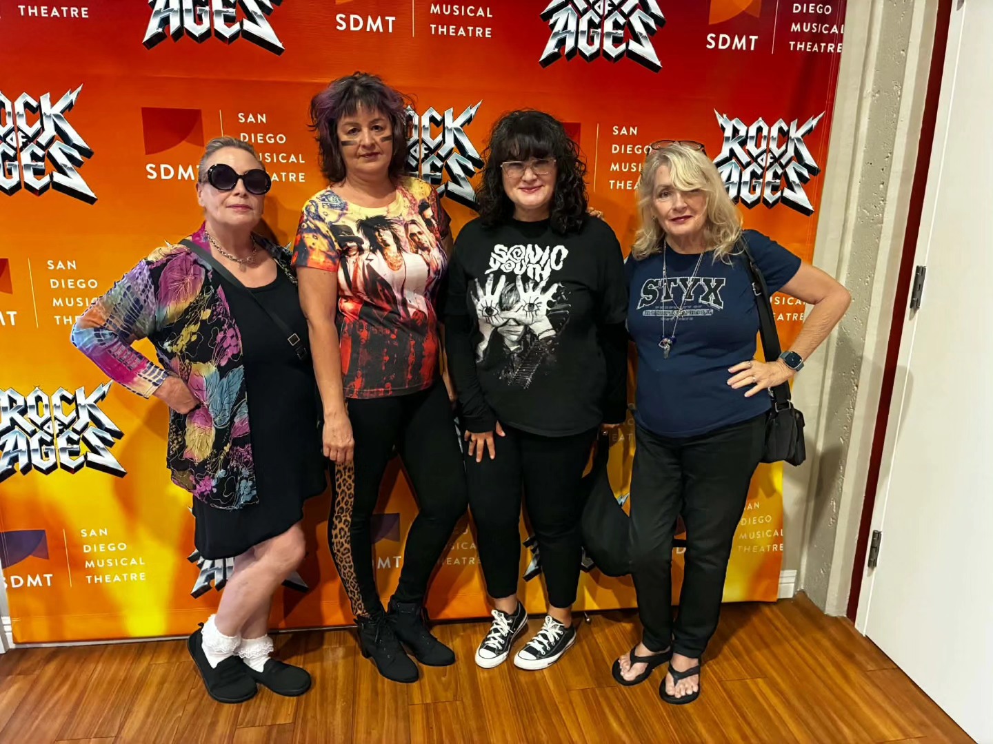 Rock of Ages play with my besties