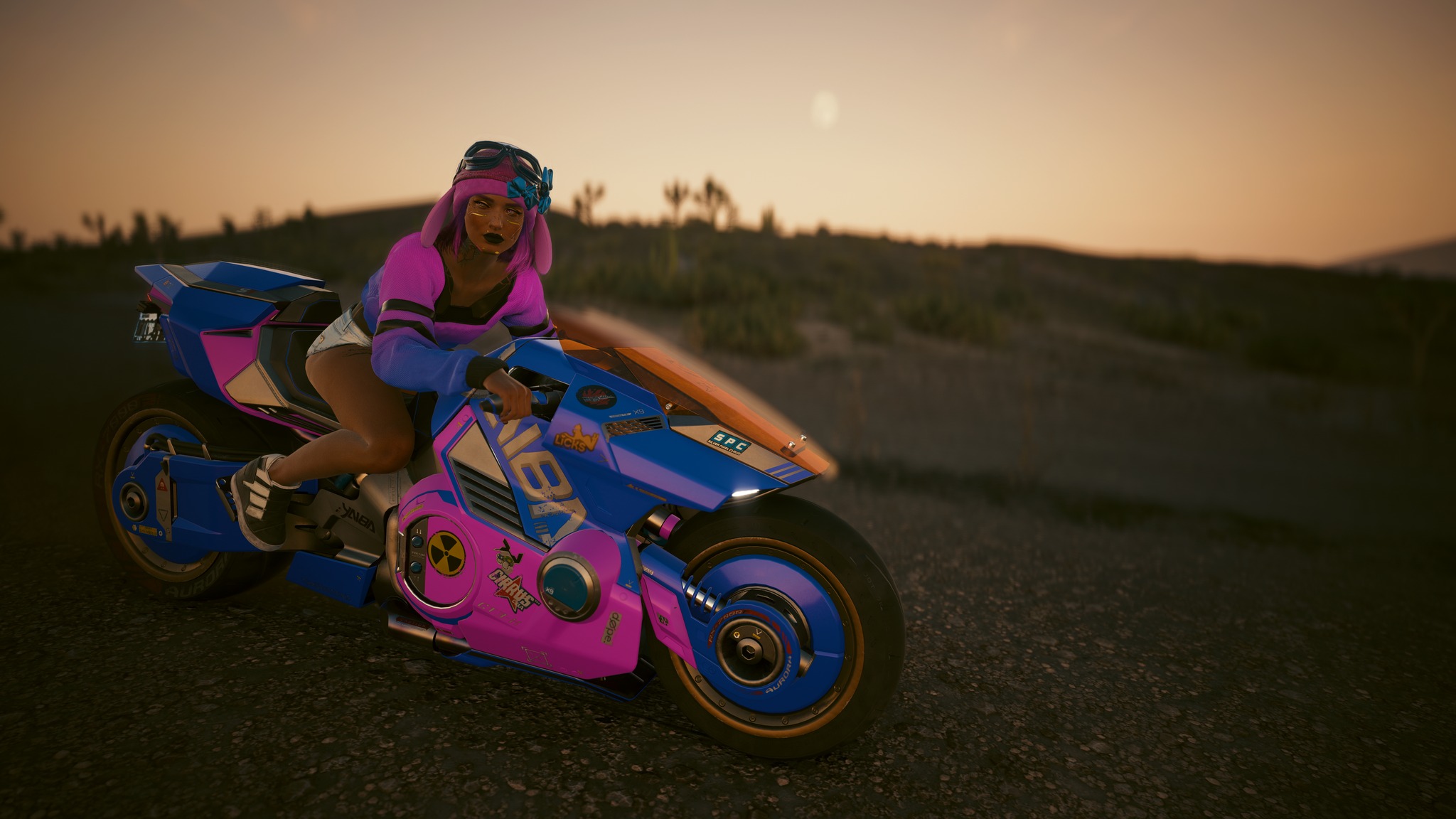 Cyberpunk 2077 Kaneda motorcycle review