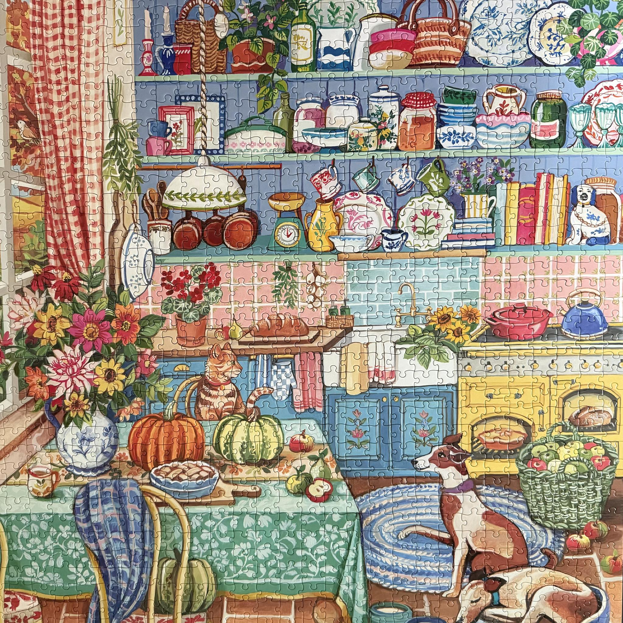 Eeboo Harvest Kitchen 1000 piece jigsaw puzzle review
